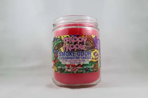 Smoke Odor Candle -Trippy Hippie