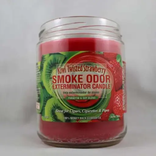 Smoke Odor Candle- Kiwi Twisted Strawberry