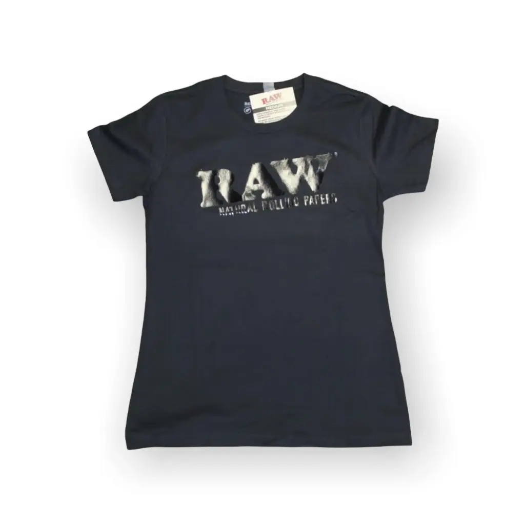 Raw Ladies Black Short Sleeve T-Shirt