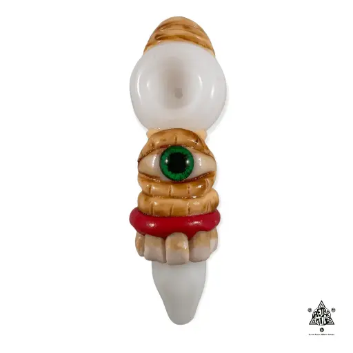 Monster Pipes-One Eyed Upside Down Monster With Teeth