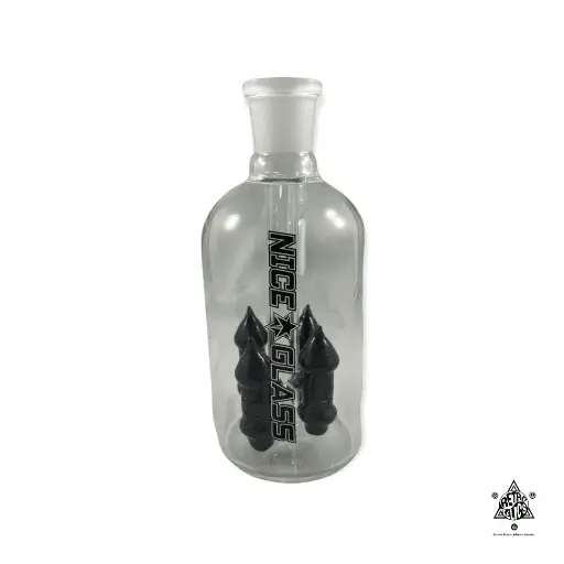Nice Glass Rocket Ash Catcher 18mm Male 45°