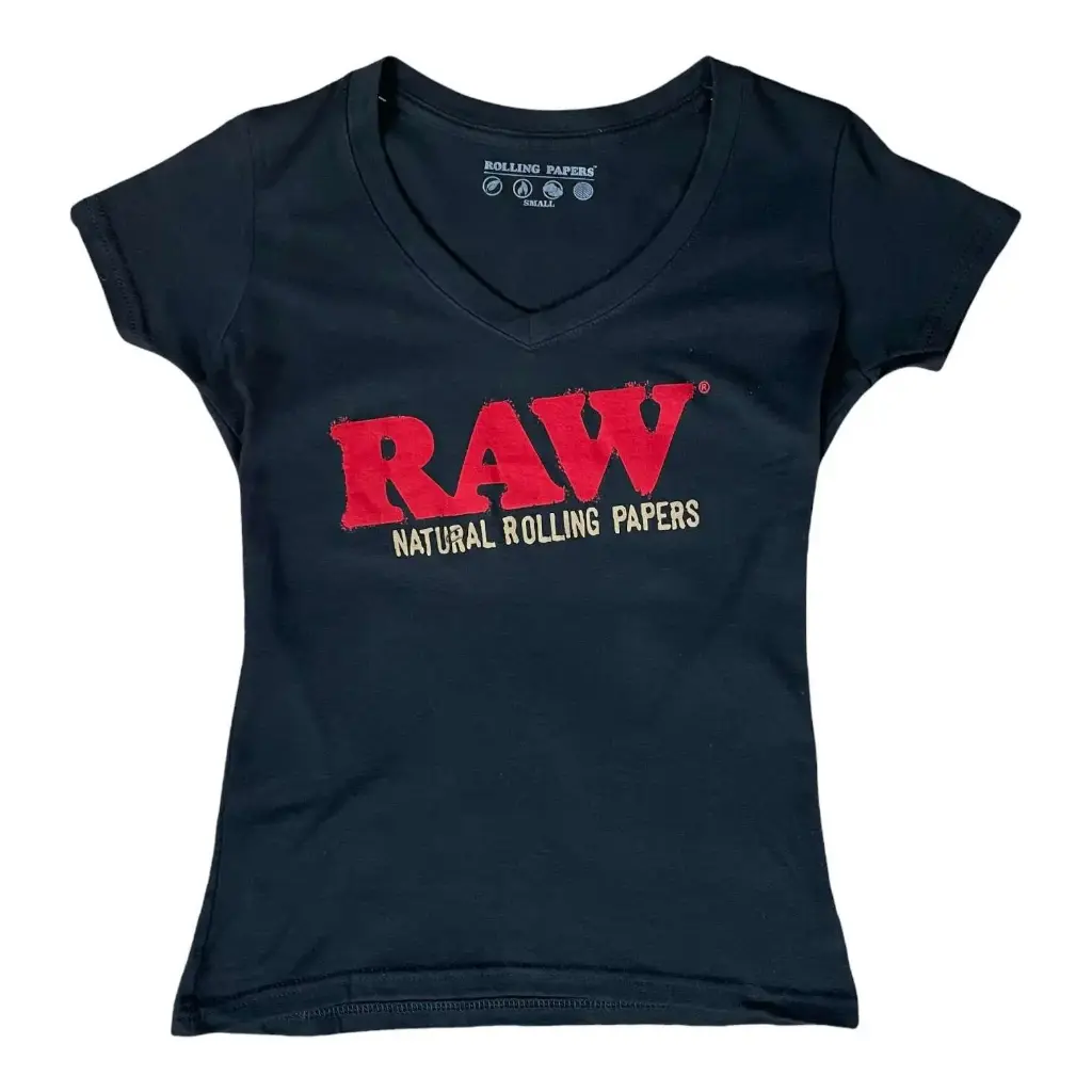 Raw Apparel Ladies V-Neck T-Shirt -(SM-XL)