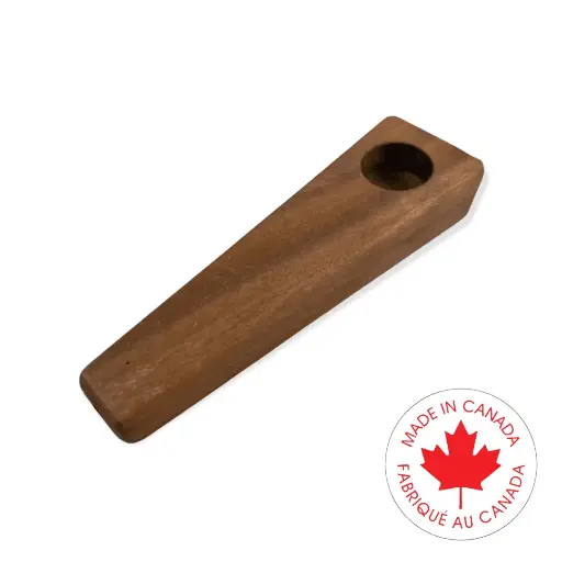 Natural Edge India Wood Pipe