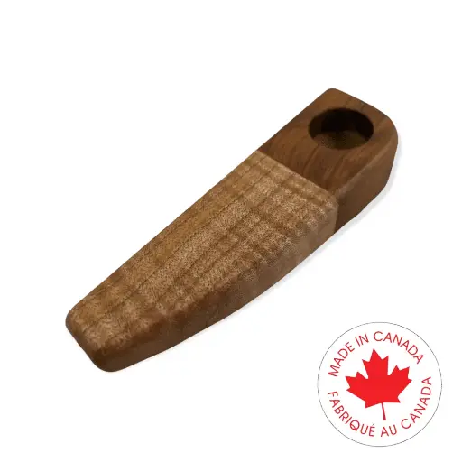 Natural Edge Laminated Wood Pipe