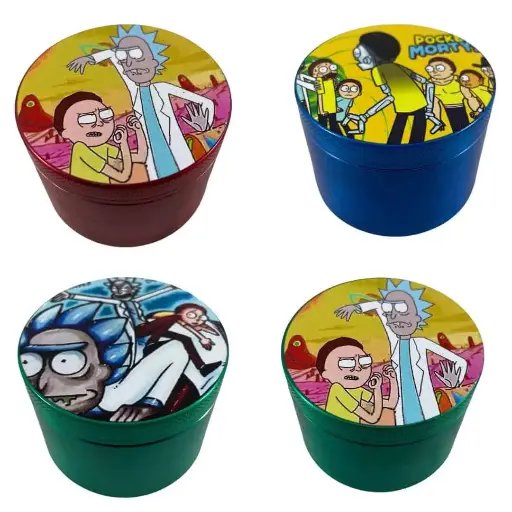 Rick & Morty 4-Piece Grinder