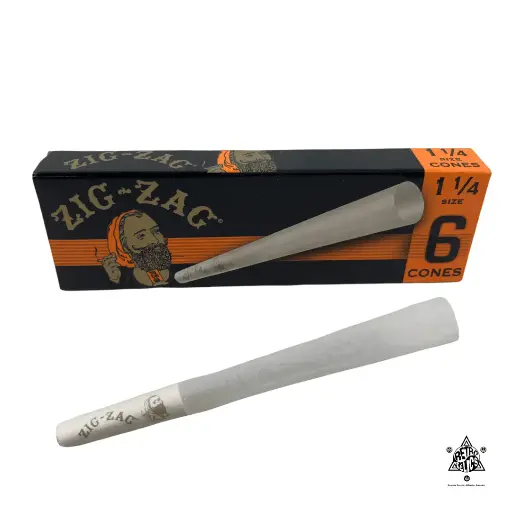 Zig-Zag Ultra Thin Cones 1 ¼ Size