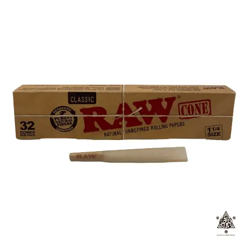 Raw Classic 1 ¼ Cones-32 Pack