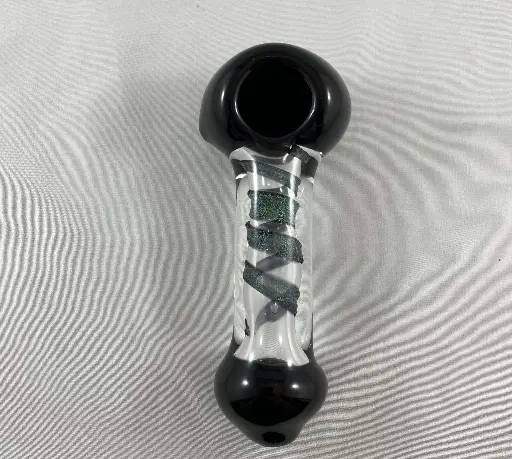 Glass Pipe  Tube Joint Inside Spiral Dichro