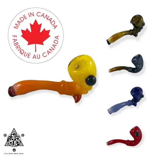 Mook's Glass- Frit Sherlock Pipes