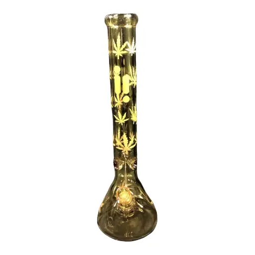 Infyniti Glass 18" Chromatic Leaf Beaker