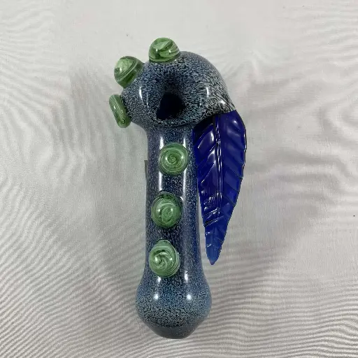 Glass Pipe Leaf Design