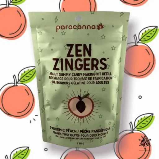 Zen Zinger Gummy Refill-Pandemic Peach