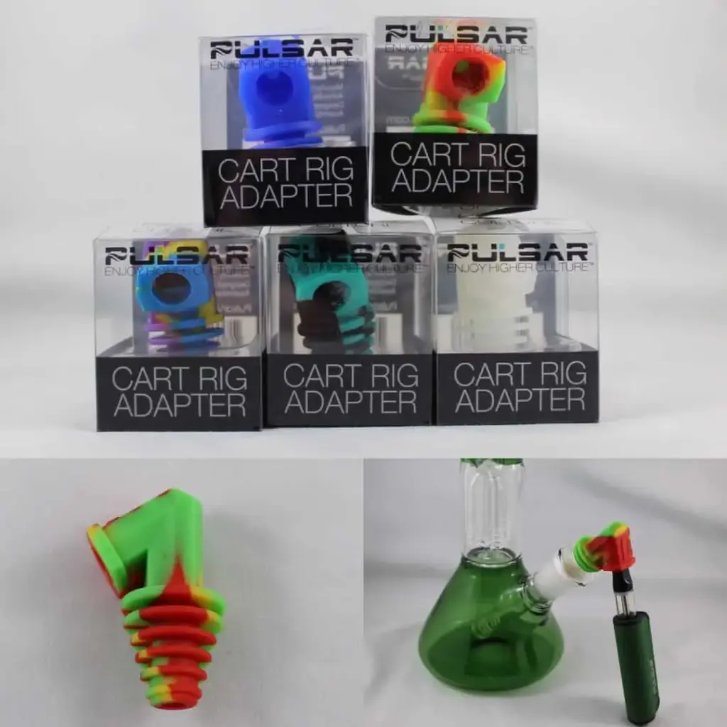 Pulsar Silicone Waterpipe Adapter For 510 Cartridges