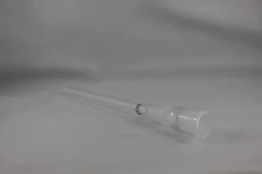 8.25" Down Stem-Glass On Glass 19mm Inner-19mm Outer