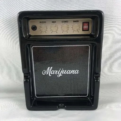 Ash Tray-Marijuana Amp Speaker