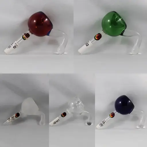 Red Eye Glass Jumbo Bubble Bowl-9mm Slider